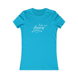 Make Your Dreams Happen - Women's Favorite Fitted Tee - The Entrepreneur In Me Says - Small Business Gift