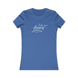 Make Your Dreams Happen - Women's Favorite Fitted Tee - The Entrepreneur In Me Says - Small Business Gift