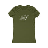 Make Your Dreams Happen - Women's Favorite Fitted Tee - The Entrepreneur In Me Says - Small Business Gift