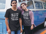 My Freedom Doesn't End Where Your Fear Begins - Unisex Ultra Cotton Tee