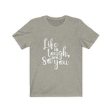 Life Is Tough So Are You - Unisex Jersey Short Sleeve Tee - The Entrepreneur In Me Says - Motivation Inspiration Gift for Small Business Owner