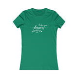 Make Your Dreams Happen - Women's Favorite Fitted Tee - The Entrepreneur In Me Says - Small Business Gift