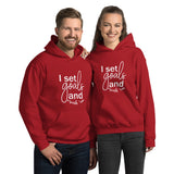 I Set Goals and Crush Em - Unisex Hoodie Sweatshirt - The Entrepreneur In Me Says - Small Business Gift