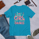 Just a Girl Who Loves Dance - Short-Sleeve Unisex T-Shirt