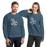 Life Is Tough So Are You - Unisex Sweatshirt - The Entrepreneur In Me Says - Motivation Inspiration Gift for Small Business Owner