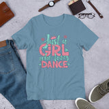 Just a Girl Who Loves Dance - Short-Sleeve Unisex T-Shirt