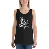Life Is Tough So Are You - Unisex Tank Top - The Entrepreneur In Me Says - Motivation Inspiration Gift for Small Business Owner