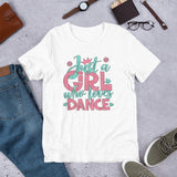 Just a Girl Who Loves Dance - Short-Sleeve Unisex T-Shirt