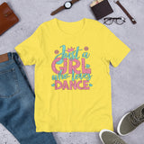 Just a Girl Who Loves Dance - Short-Sleeve Unisex T-Shirt