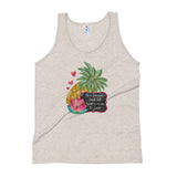 Seven Day Reboot Pineapple - Unisex Tank Top - Stand Tall Wear a Crown and Be Sweet