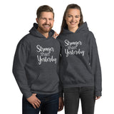 Stronger Than Yesterday - Unisex Hoodie - Entrepreneur Motivation Shirt - Inspiration Gift For Small Business Owner