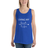 Living My Best Life - Unisex Tank Top - Entrepreneur Motivation Shirt - Inspiration Gift For Small Business Owner