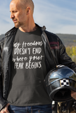 My Freedom Doesn't End Where Your Fear Begins - Unisex Ultra Cotton Tee