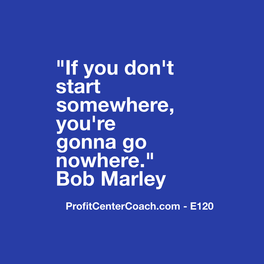 E120 - Social Square 12" x 12" Inspirational Canvas Wall Hanging - “If you don’t start somewhere, you’re gonna go nowhere” Bob Marley