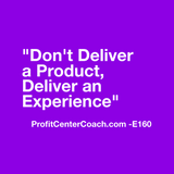 E160 - Social Square 12" x 12" Inspirational Canvas Wall Hanging - “Don’t deliver a product, deliver an experience.”