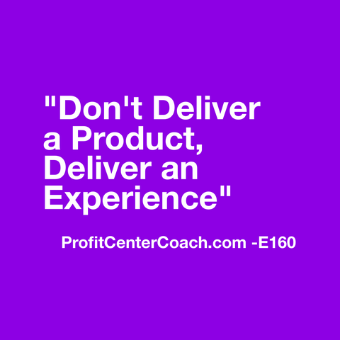 E160 - Social Square 12" x 12" Inspirational Canvas Wall Hanging - “Don’t deliver a product, deliver an experience.”