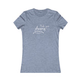 Make Your Dreams Happen - Women's Favorite Fitted Tee - The Entrepreneur In Me Says - Small Business Gift