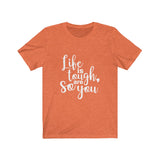Life Is Tough So Are You - Unisex Jersey Short Sleeve Tee - The Entrepreneur In Me Says - Motivation Inspiration Gift for Small Business Owner