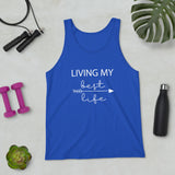 Living My Best Life - Unisex Tank Top - Entrepreneur Motivation Shirt - Inspiration Gift For Small Business Owner