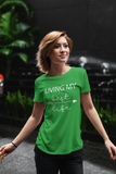 WOMEN'S LARGE - The Entrepreneur In Me Says - T Shirts for Inspiration and Motivation Gift